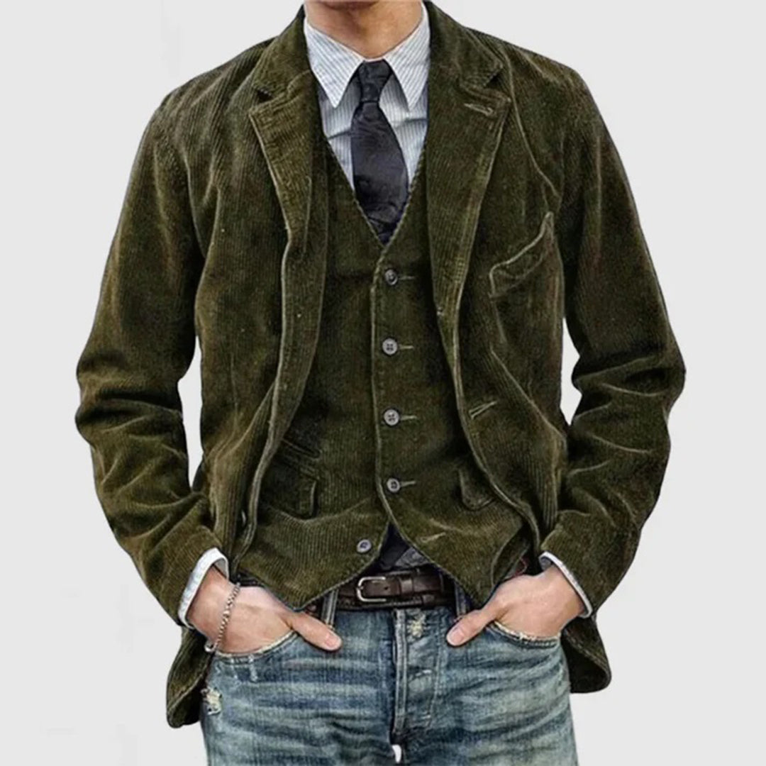 CAS - Corduroy zomerjack voor heren