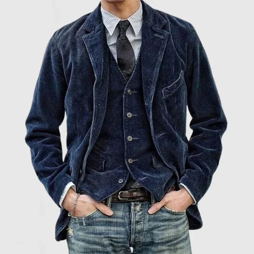 CAS - Corduroy zomerjack voor heren