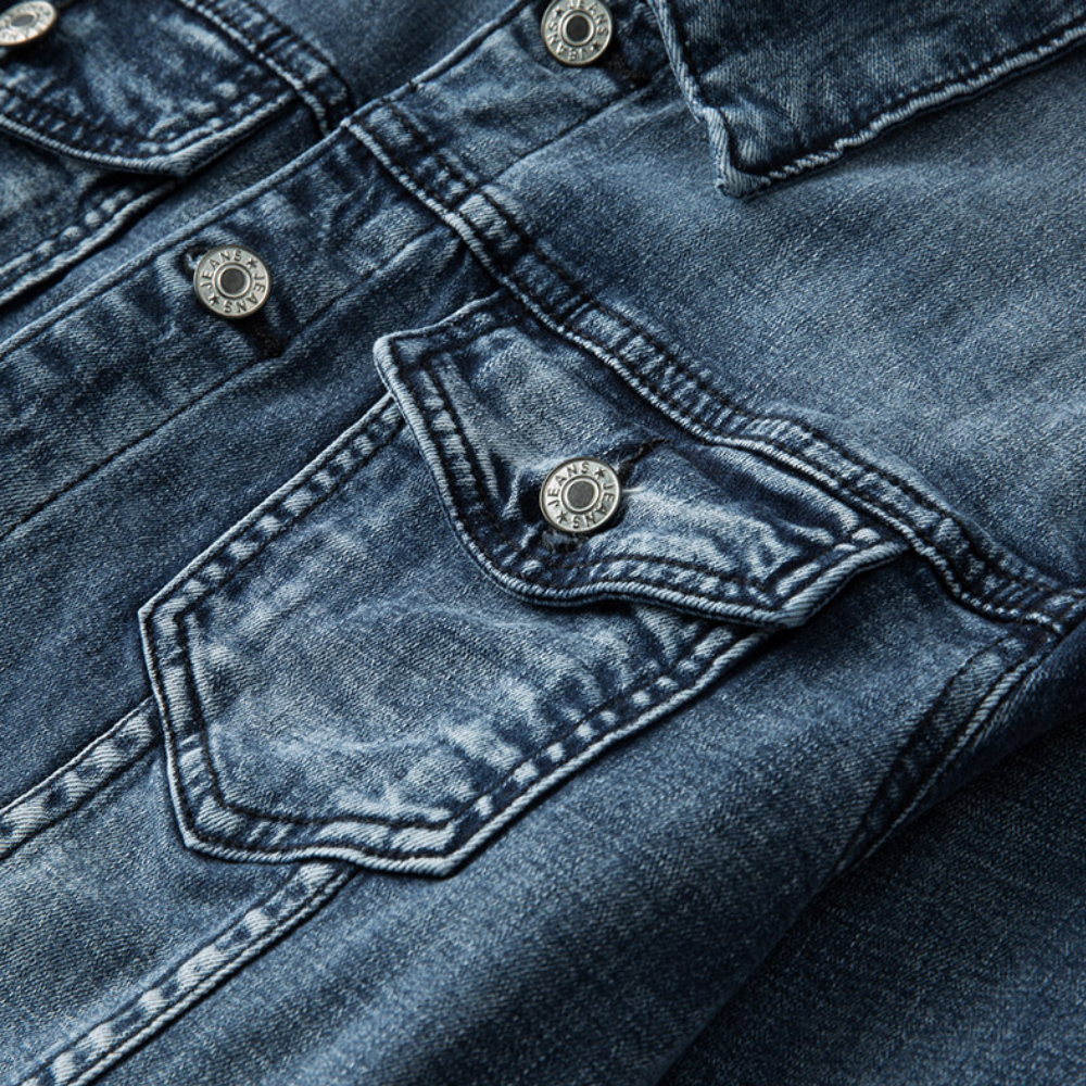 ROBIN - Moderne Denimjas voor Heren - Perfect voor de Zomer