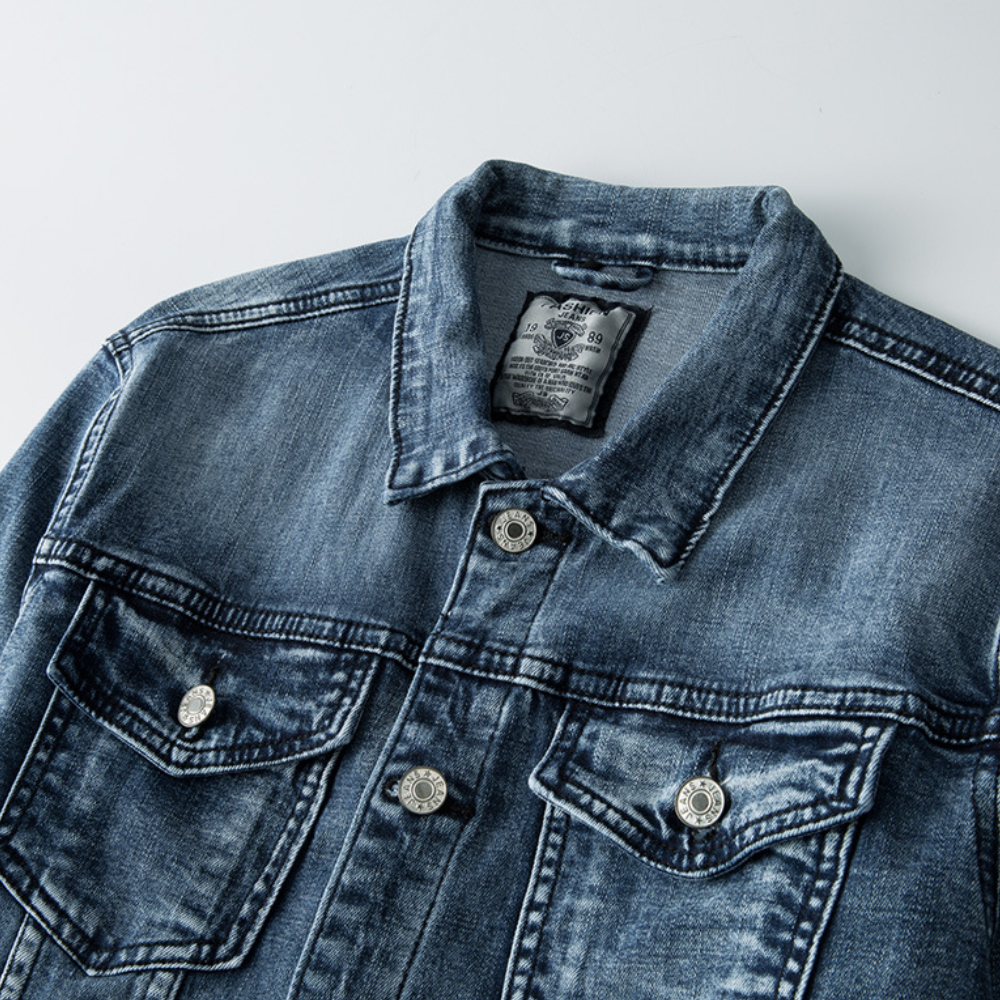 ROBIN - Moderne Denimjas voor Heren - Perfect voor de Zomer