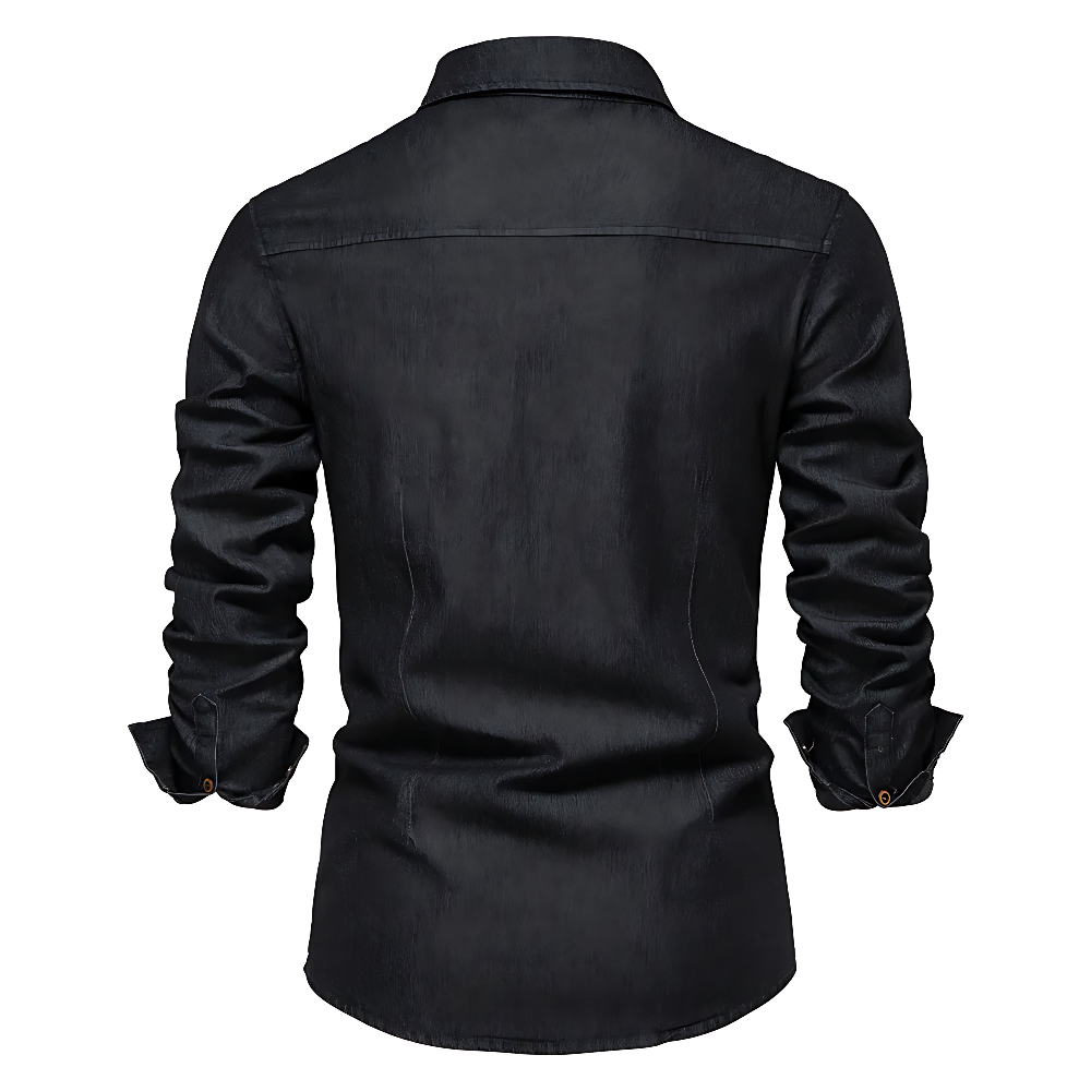 Van Laar Amsterdam™ | Slim Fit Denim Overhemd