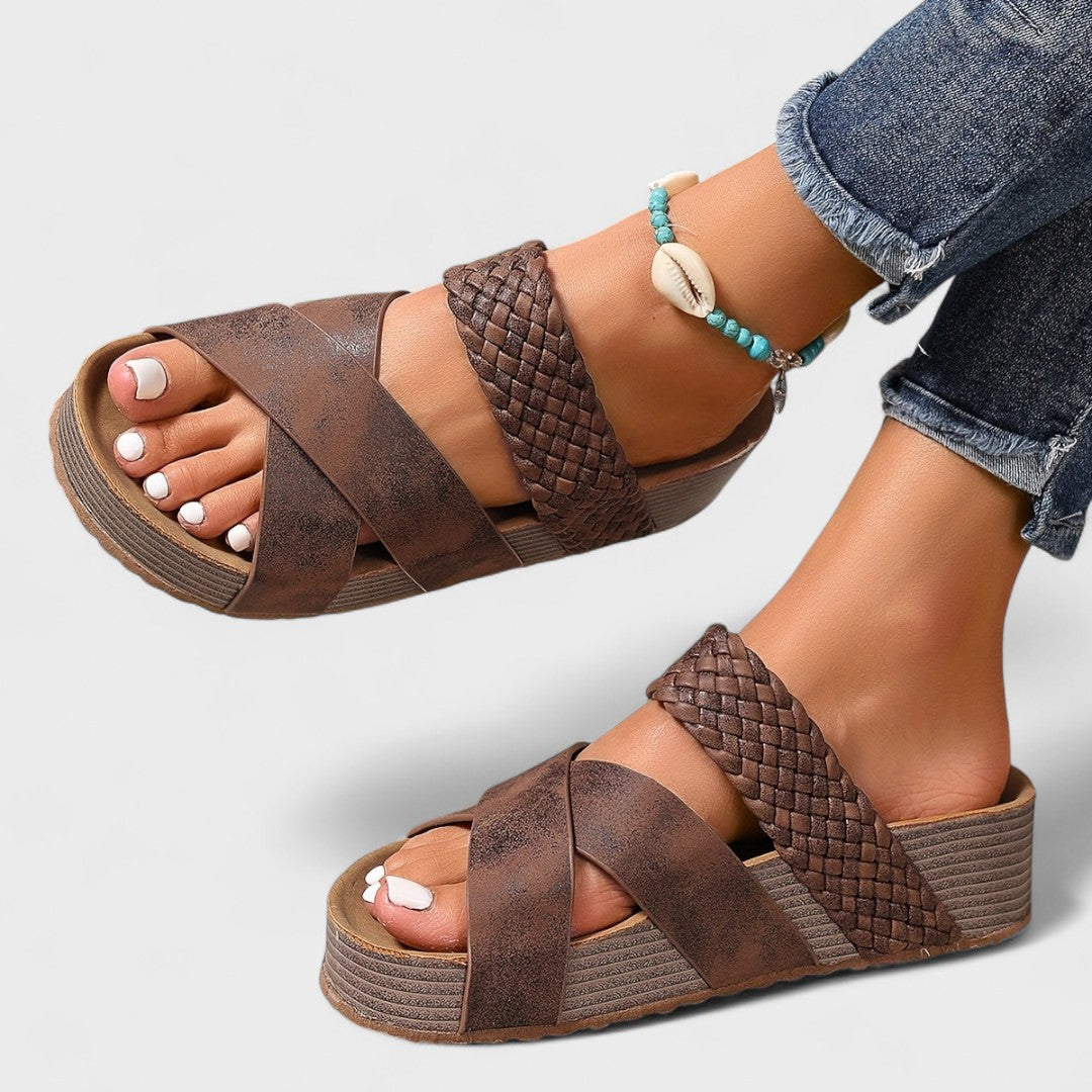 Van Laar - Orthopedische sandalen van leer