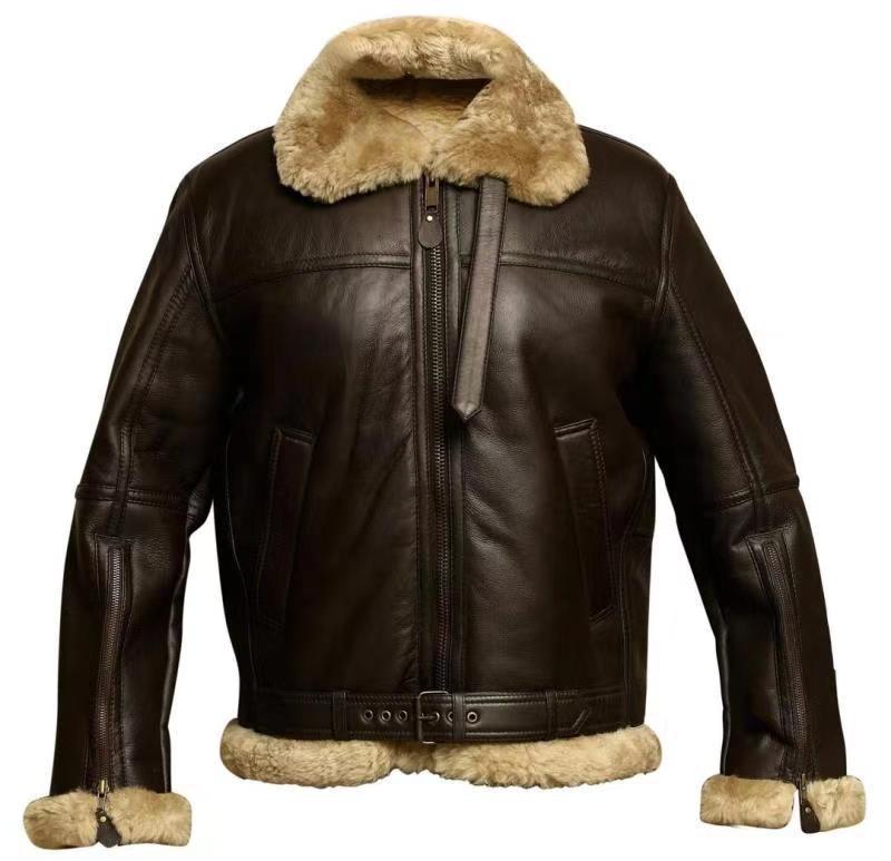 Van Laar Amsterdam™ | Premium Leren Lammy Jas
