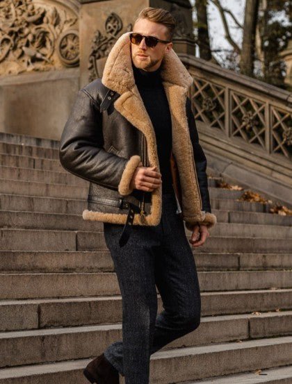 Van Laar Amsterdam™ | Premium Leren Lammy Jas