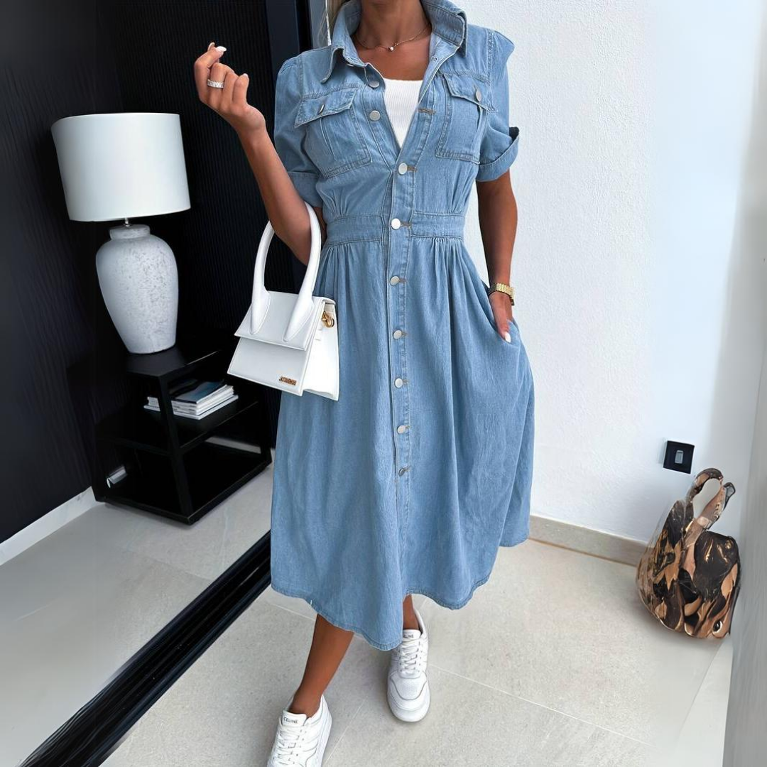 Van Laar®| Casual Denim Jurk