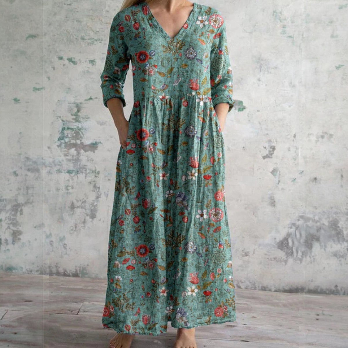 Van Laar® | Elegante Bloemenjurk