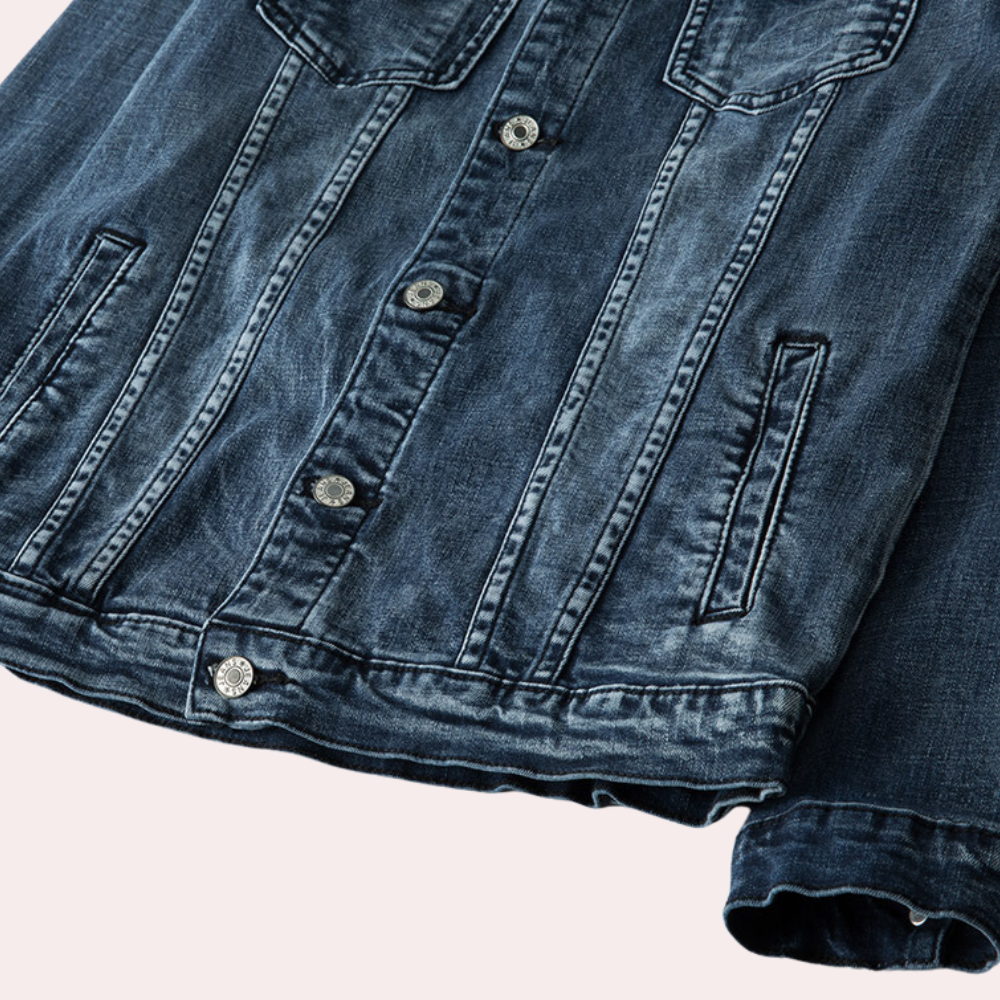 ROBIN - Moderne Denimjas voor Heren - Perfect voor de Zomer