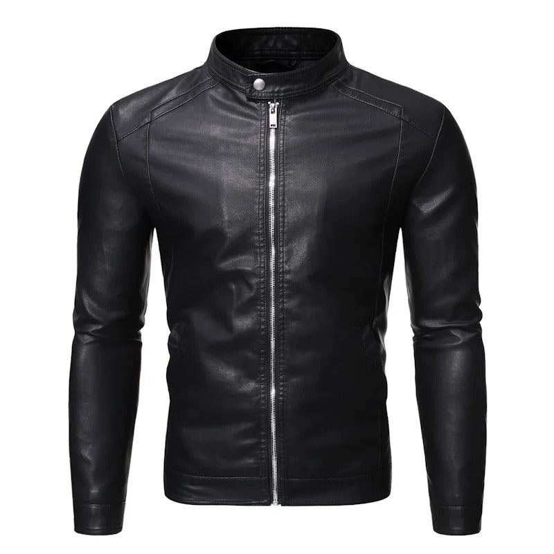 Van Laar Amsterdam™ | Standing Collar Leren Jas