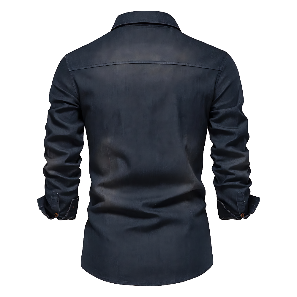 Van Laar Amsterdam™ | Slim Fit Denim Overhemd