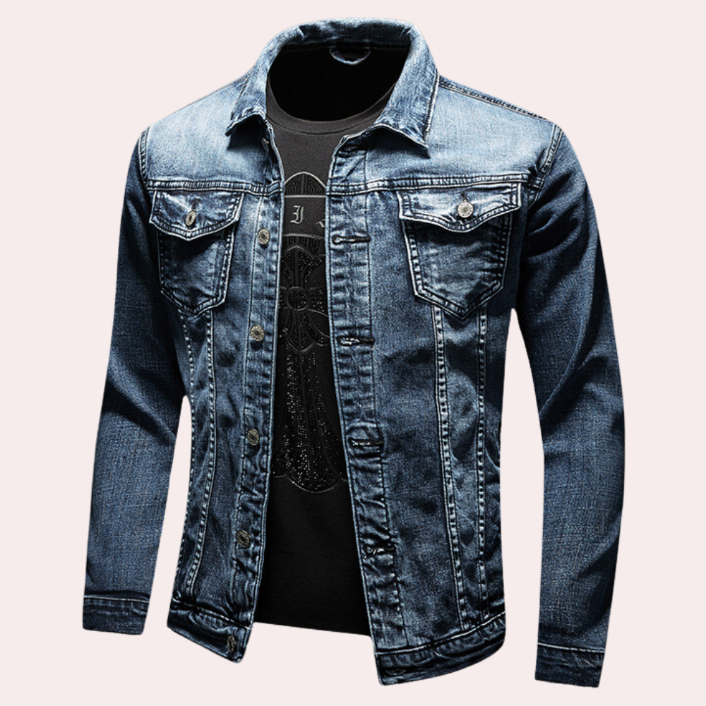ROBIN - Moderne Denimjas voor Heren - Perfect voor de Zomer